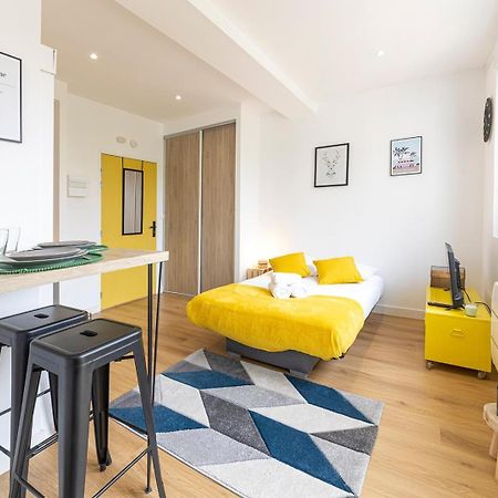 Apartmán Le Yellow, Studio Renove, Tout Confort, Jardin Saint-Jacques-de-la-Lande Exteriér fotografie
