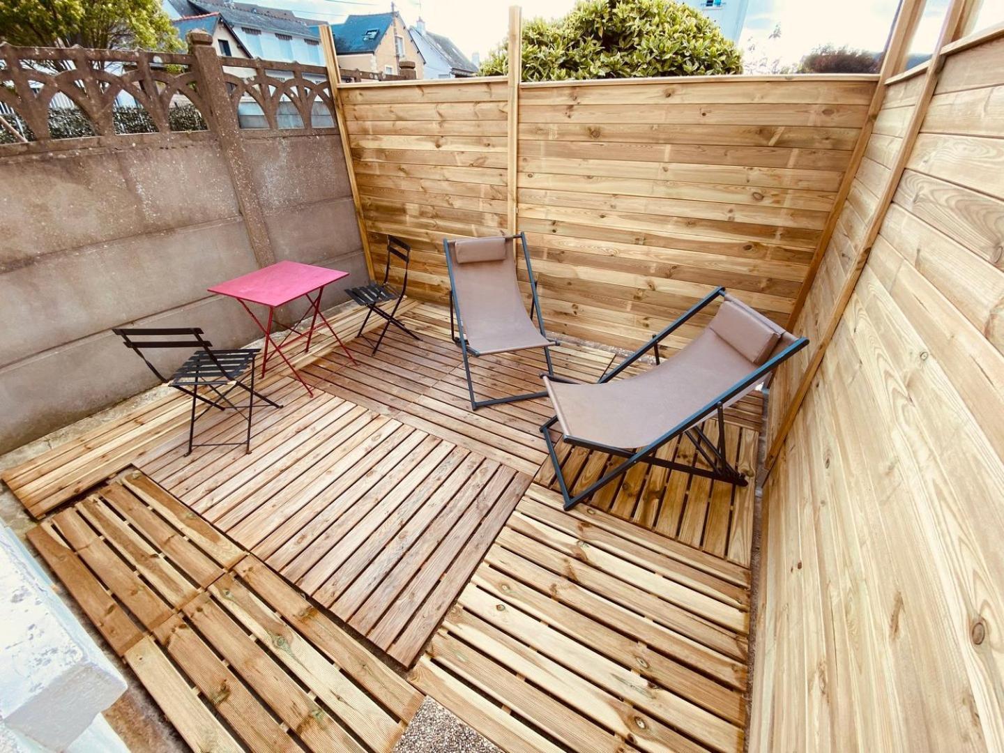 Apartmán Le Yellow, Studio Renove, Tout Confort, Jardin Saint-Jacques-de-la-Lande Exteriér fotografie